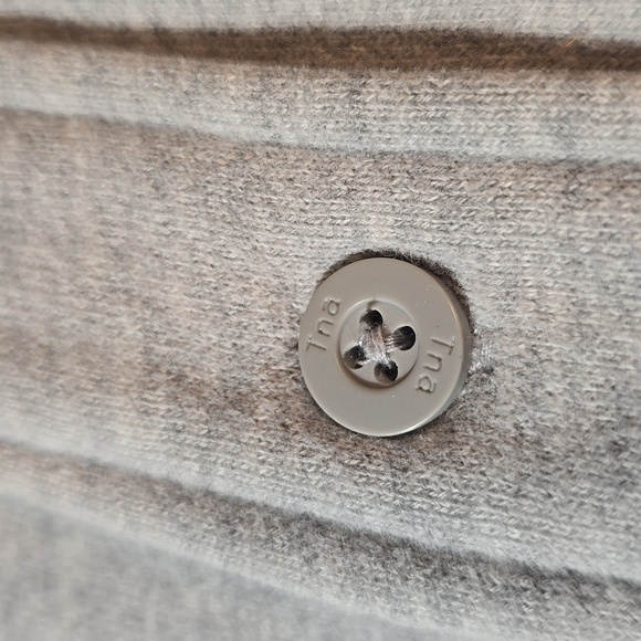 Tna Cozy Boyfriend Cropped Sweatshirt Jacket - Picture 9 of 16